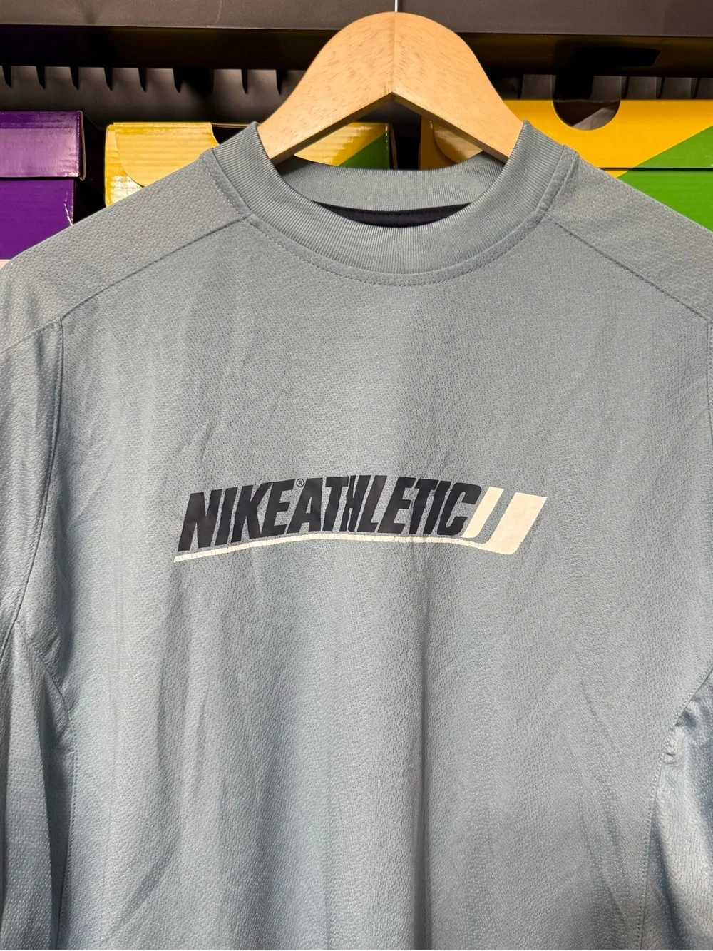 Vintage Y2K Nike Athletic Blue Navy Dri Fit Men Size XL